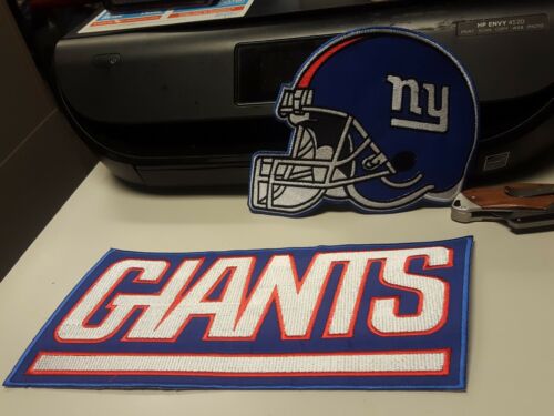 NFL New York Giants Iron xl patch