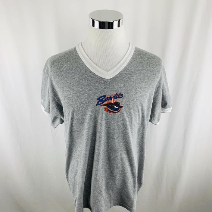 CHICAGO BANDITS NPF Majestic Unisex XL Gray S/S T-Shirt