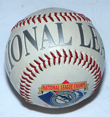 1997 NATIONAL LEAGUE CHAMPS BASEBALL FLORIDA MARLINS - Fotoball