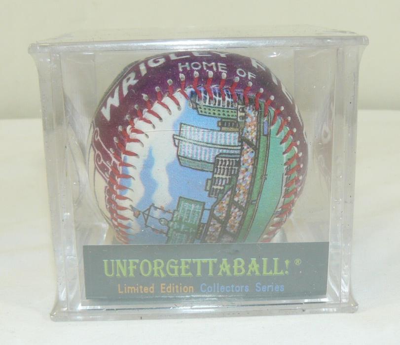 NEW Wrigley Field Unforgettaball Baseball Collectors Series Limited Edition