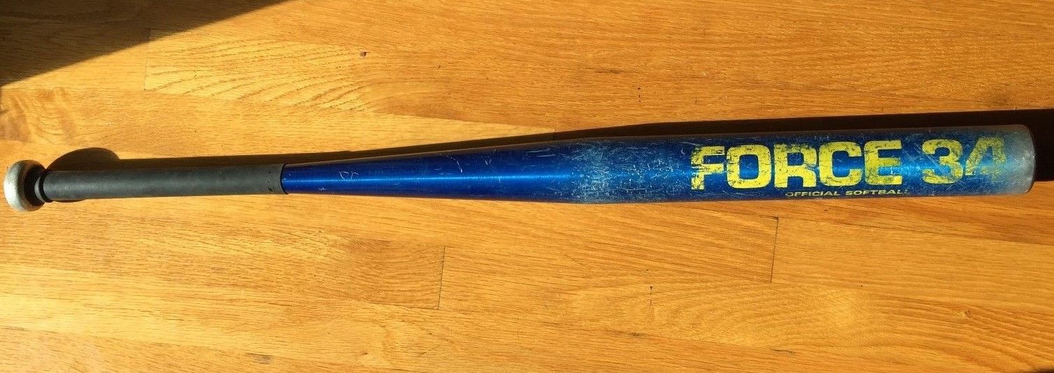 RARE Vintage Wilson Force 34 A9638 Official Slowpitch Softball Bat 34