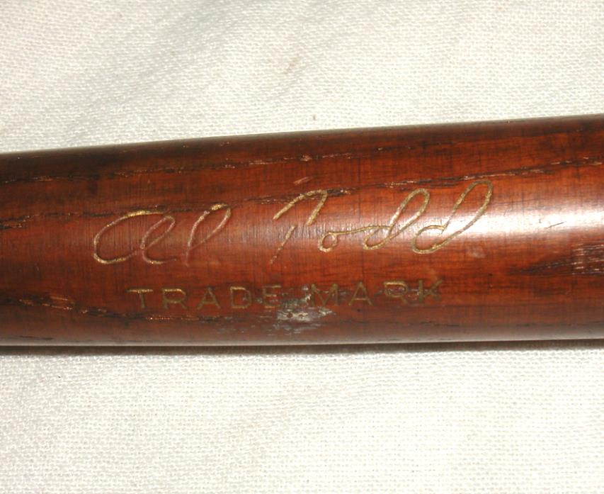 Vintage Al Todd Louisville Slugger Hillerich & Bradsby 40 Mini Baseball Bat