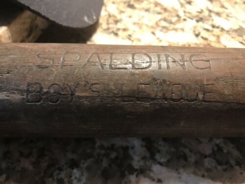 Early Spalding Boys League Baseball Bat