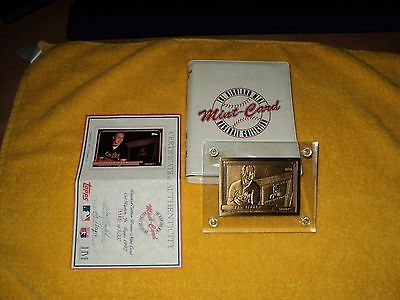 1992 Highland Mint Bronze Topps Card - Ripken (#1140 of 5000) ....UCT#1921