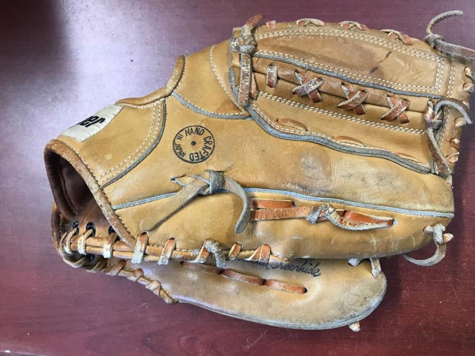 !!!VINTAGE  MITT COOPER 854 DIAMOND SUPERLINE  LEATHER  !!!! WOW !!!