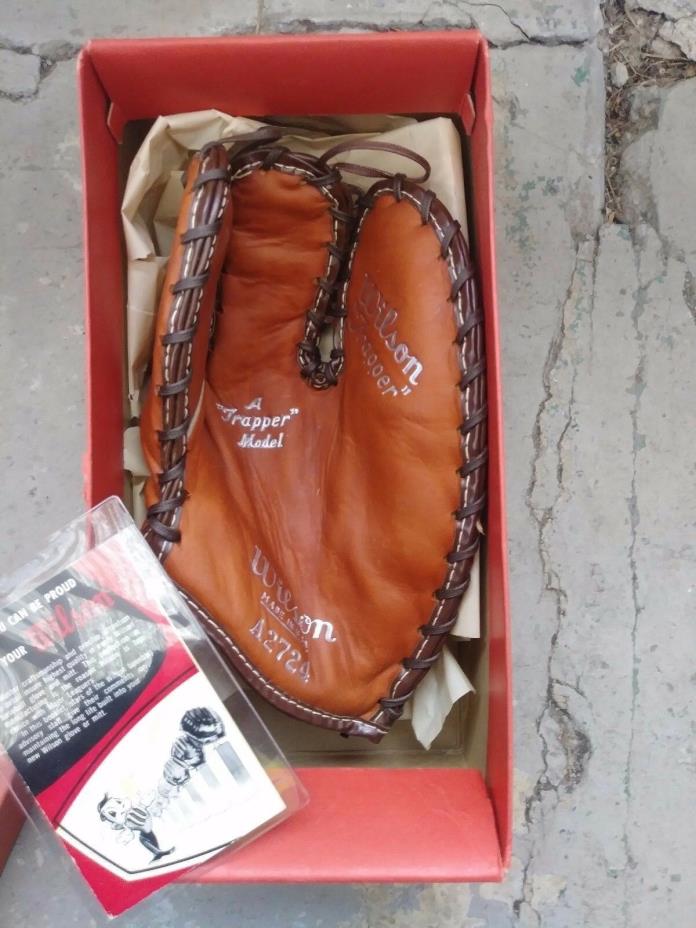 Vintage Original Wilson A2724 baseball glove 
