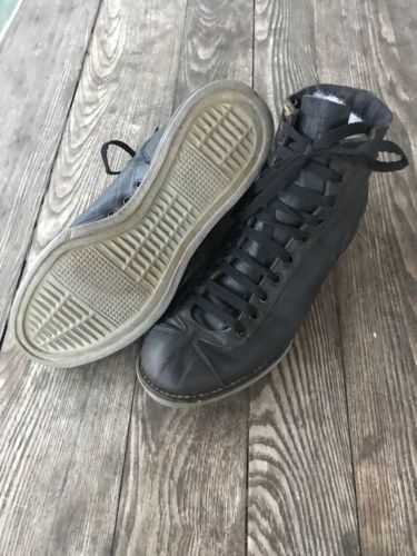 Striking Leather Antique 1940’s Hightop Basketball Sneakers Shoes