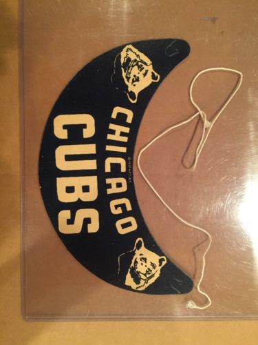 Vintage Chicago Cubs 1937 Visor Hat RARE Promotional