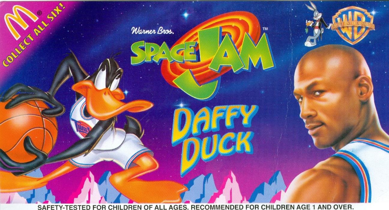 daffy duck space jam toy mcdonalds