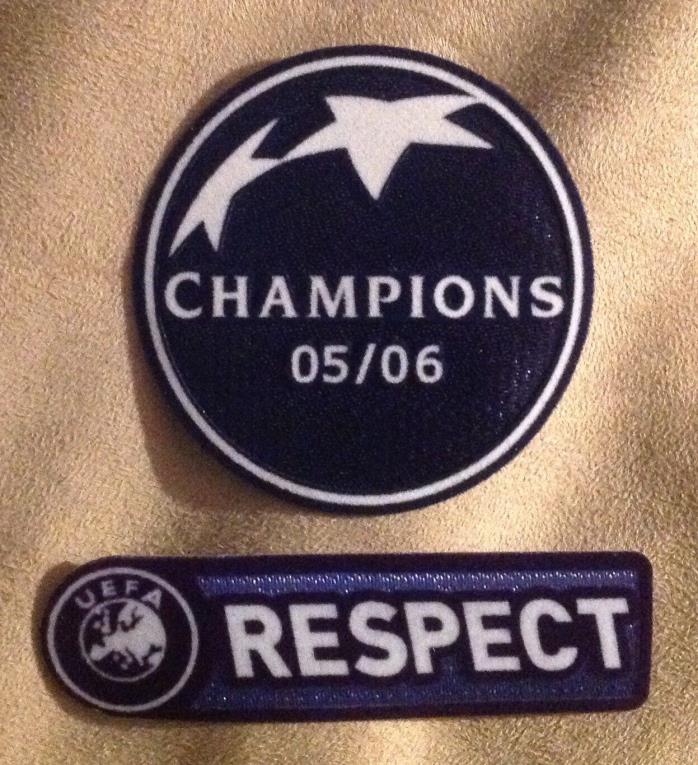 2005-2006 UEFA Champions League Patch Badge Pièce For Chelsea Soccer Jersey