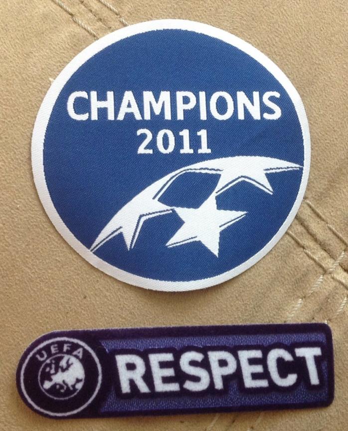 2010-2011 UEFA Champions League Patch Badge Parche For Barcelona Soccer Jersey