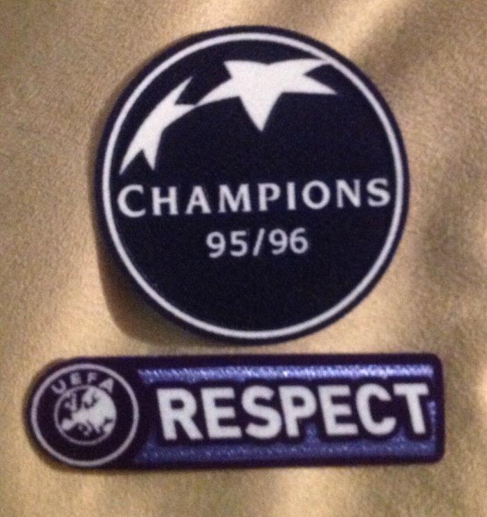1995-1996 UEFA Champions League Patch Badge Pièce For Chelsea Soccer Jersey