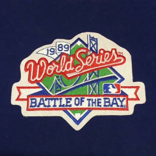 NEW 1989 WORLD SERIES MLB COLLECTIBLE EMBROIDERED JERSEY PATCH Battle Of The Bay