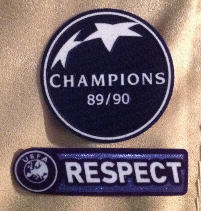 1989-1990 UEFA Champions League Patch Badge Pièce For Chelsea Soccer Jersey