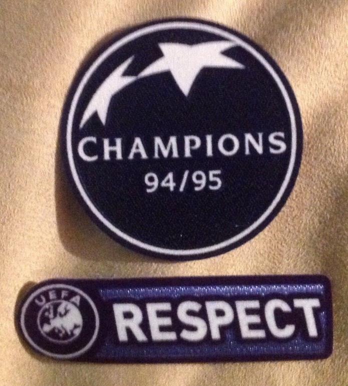 1994-1995 UEFA Champions League Patch Badge Pièce For Chelsea Soccer Jersey