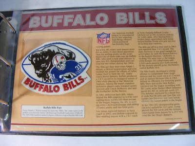 Buffalo Bills Willabee & Ward NFL GOLDEN AGE of Football Team Patch