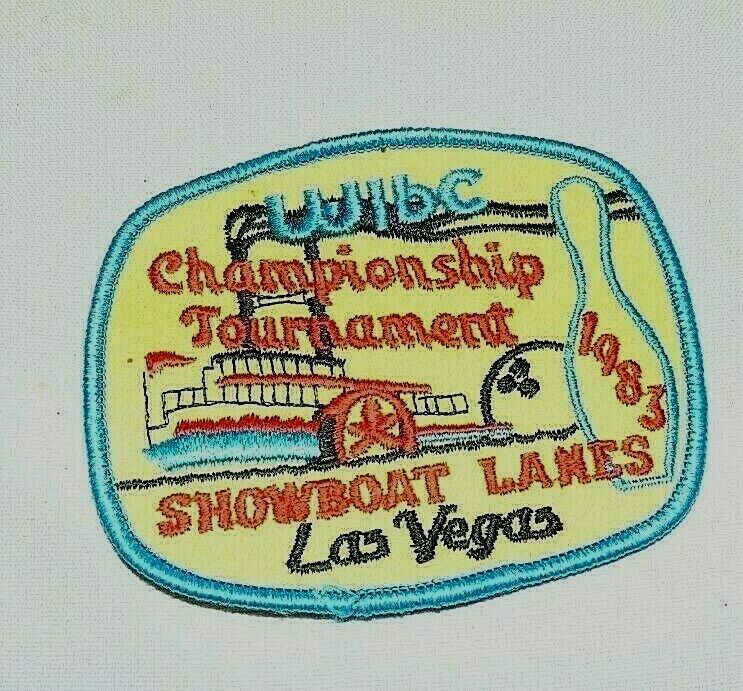 WIBC Bowling Patch Championship Tournament Showboat Lanes Las Vegas 1983