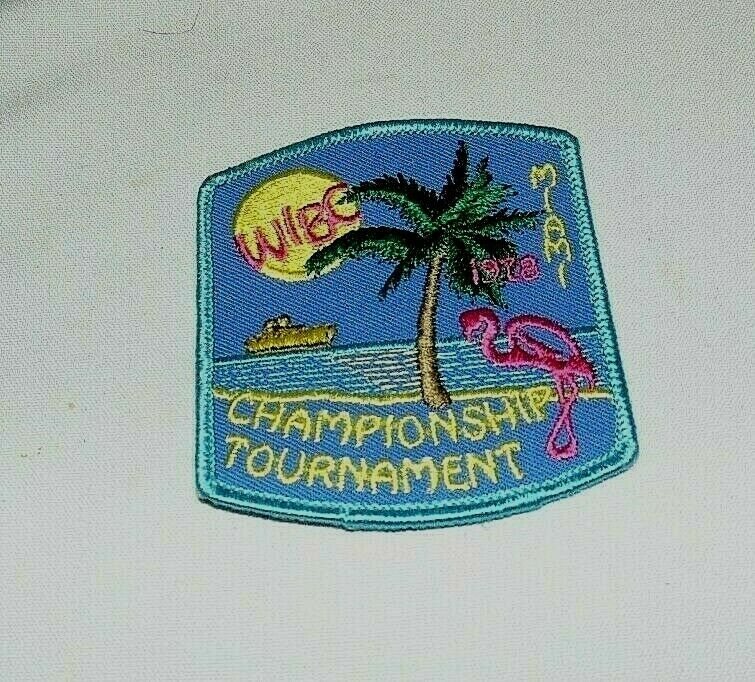 WIBC Bowling Patch Championship Tournament Miami 1978