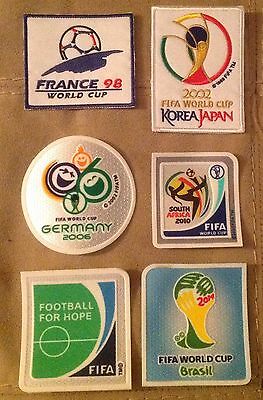 FIFA World Cup 1998-2014 Soccer Patch / Flock Football Badge