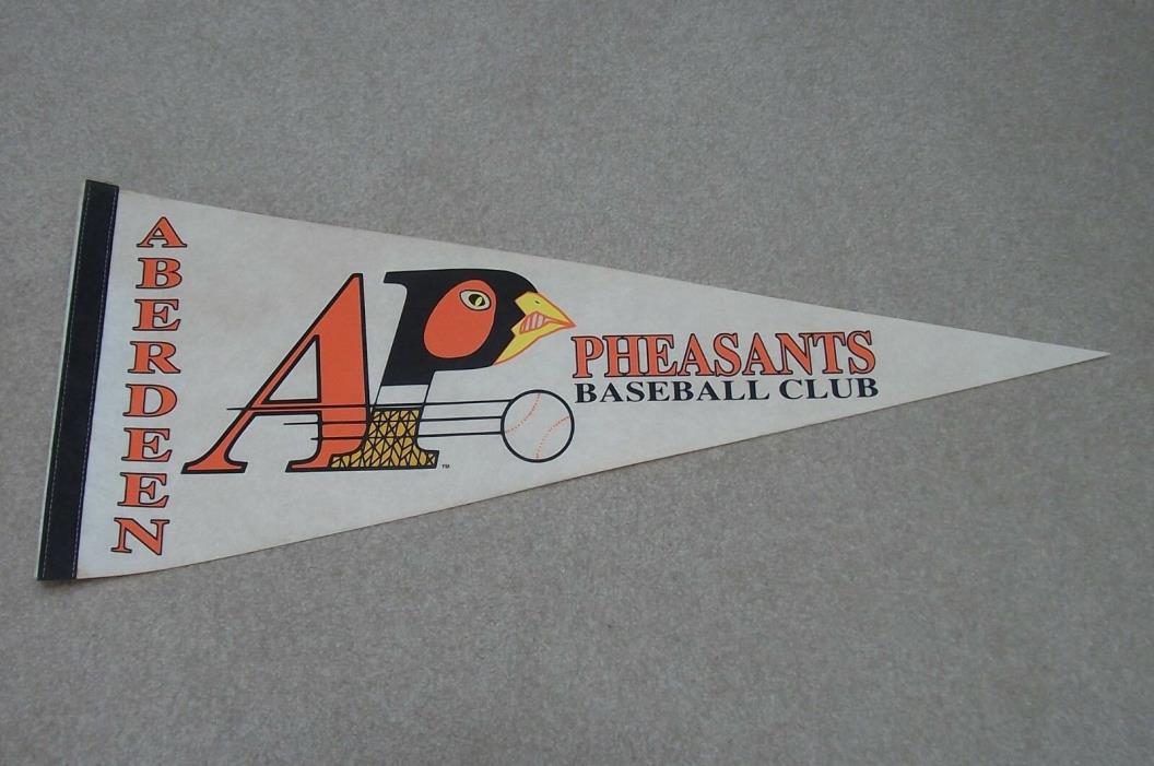 Aberdeen Pheasants Baseball Pennant 1995 - 1997