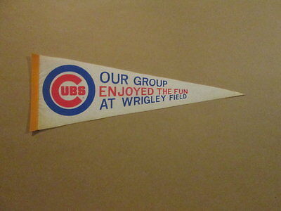 MLB Cubs Our Group Enjoyed The Fun At Wrigley Pennant