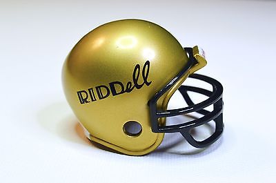 Riddell Pocket Pro NFL Throwback Series 2 - GOLD/Black mask Riddell Logo