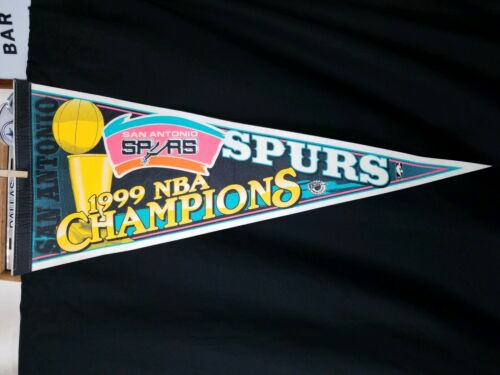 NBA Finals 1999 San Antonio Spurs Champions Pennant