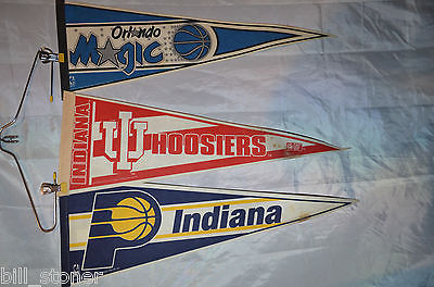 Indiana Hoosiers Pacers Orlando Magic  Pennant Banner 9