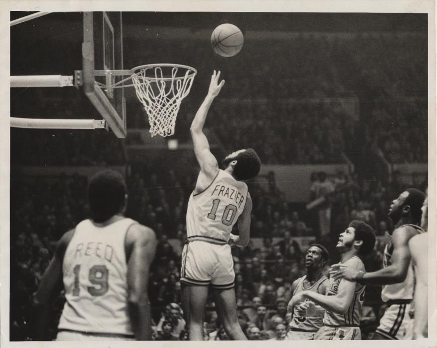 Walt Frazier 1970-71 New York Knicks NBA HOF Basketball Type 1 Original Photo