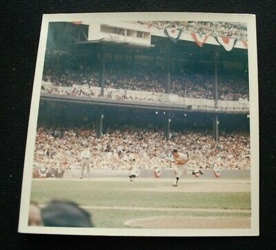 Original 1970 Mel Stottlemyre NY Yankees 5x5 Michael Grossbardt Color Photo-Rare
