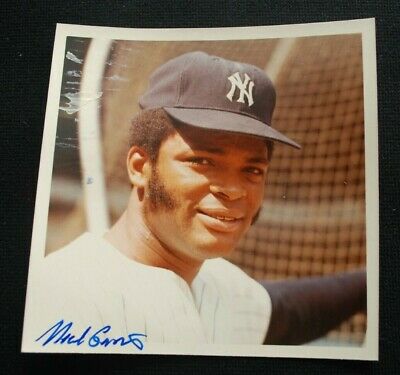 Original 1972 Charlie Spikes NY Yankees 5x5 Michael Grossbardt Color Photo-Rare