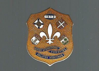 1979 Quebec International Bonspiel, Curling Club pin