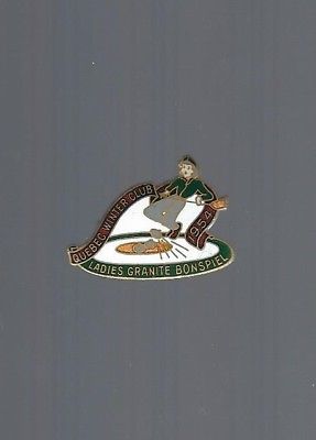 1954 Quebec International (Ladies) Granite Bonspiel, Curling Club BIRKS Pin