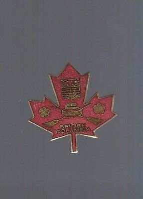 Vintage British Columbia Curling Association, Canada / Curling Club Pin