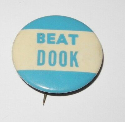 1940's Duke University vs University of North Carolina Dook Football Pin Button