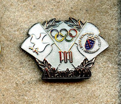NOC Bosne & Hercegovine 1996 Atlanta OLYMPIC Games Pin