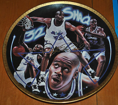 RARE SHAQUILLE O'NEAL SPORTS IMPRESSIONS SIGNATURE GOLD PLATE 1451 / 2500