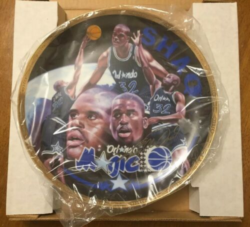SPORTS IMPRESSIONS SHAQUILLE O' NEAL ORLANDO MAGIC PLATE LIMITED EDITION NEW NBA