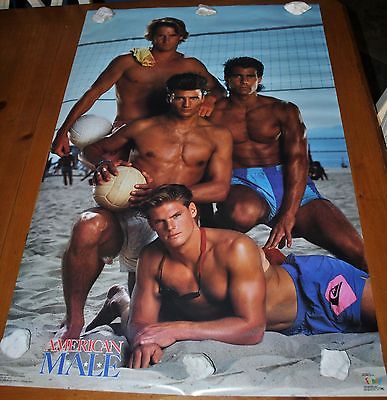 # 3382 RARE VINTAGE AMERICAN MALE VOLLYBALL 1988 RELEASE