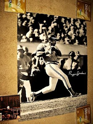 MINT 1974  REGGIE.JACKSON SI SPORTS ILLUSTRATED LIKE POSTER OAKLAND A'S
