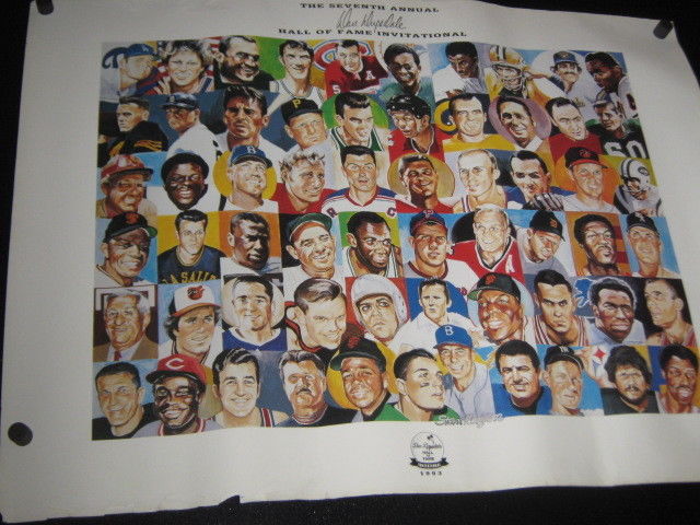 POSTER, THE SEVENTH ANNUAL DON DRYSDALE HALL OF FAME INVITATIONAL, 1993