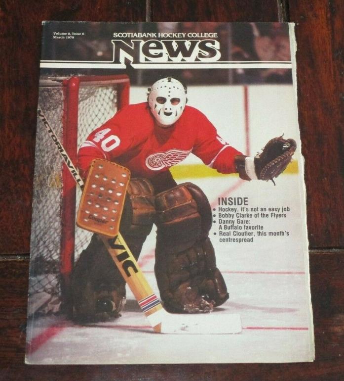 Scotia Bank Hockey college news March 1979 Rogie Vachon / Real Cloutier Poster