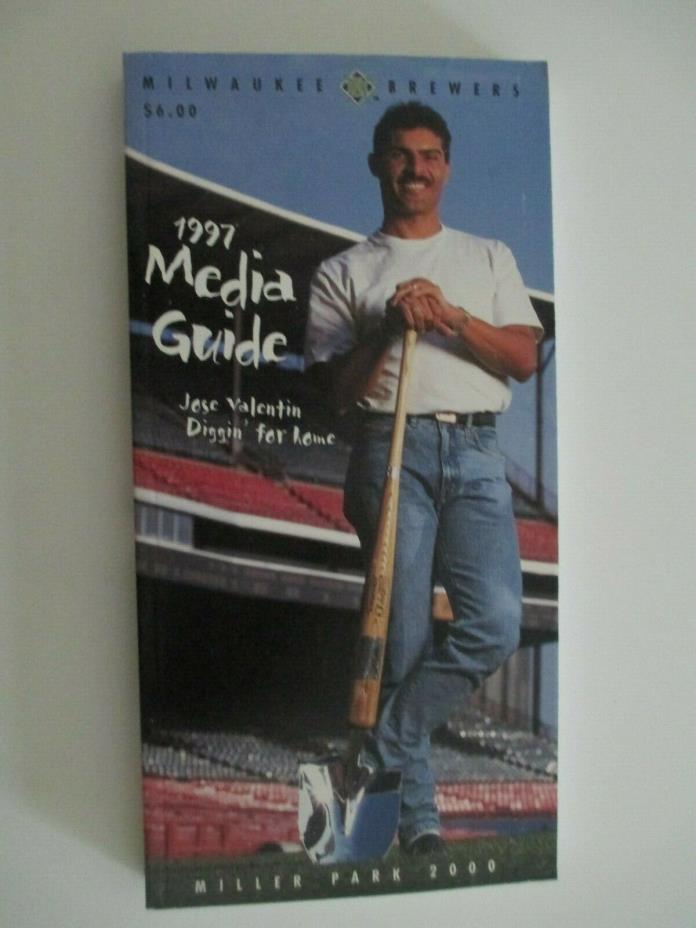 1997 Milwaukee Brewers Baseball Media Guide