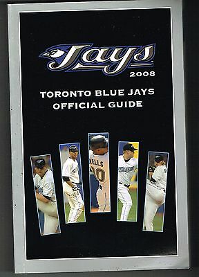 2008 Toronto Blue Jays Baseball MLB Media GUIDE