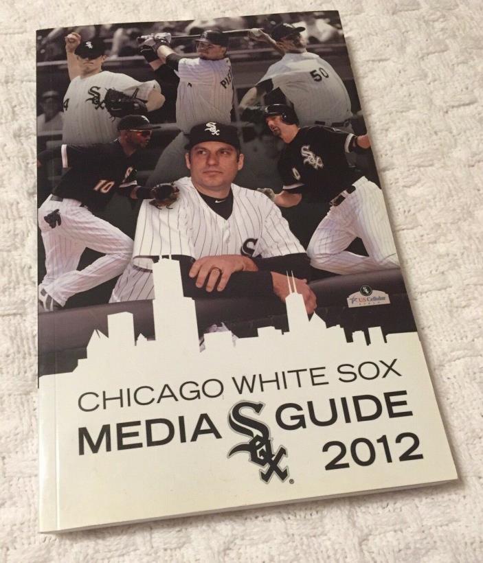 2012 Chicago White Sox MLB Baseball Media GUIDE
