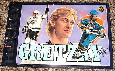 1992-93 Upper Deck Hockey Cards - Wayne Gretzky Poster - 34x22