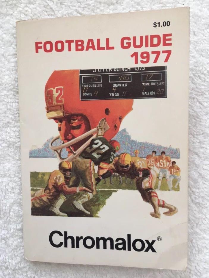1977 Football Guide Chromalox