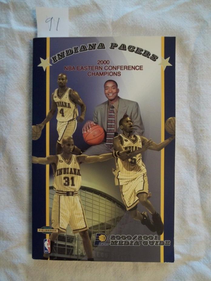 Indiana Pacers Media Guide. 2000-2001
