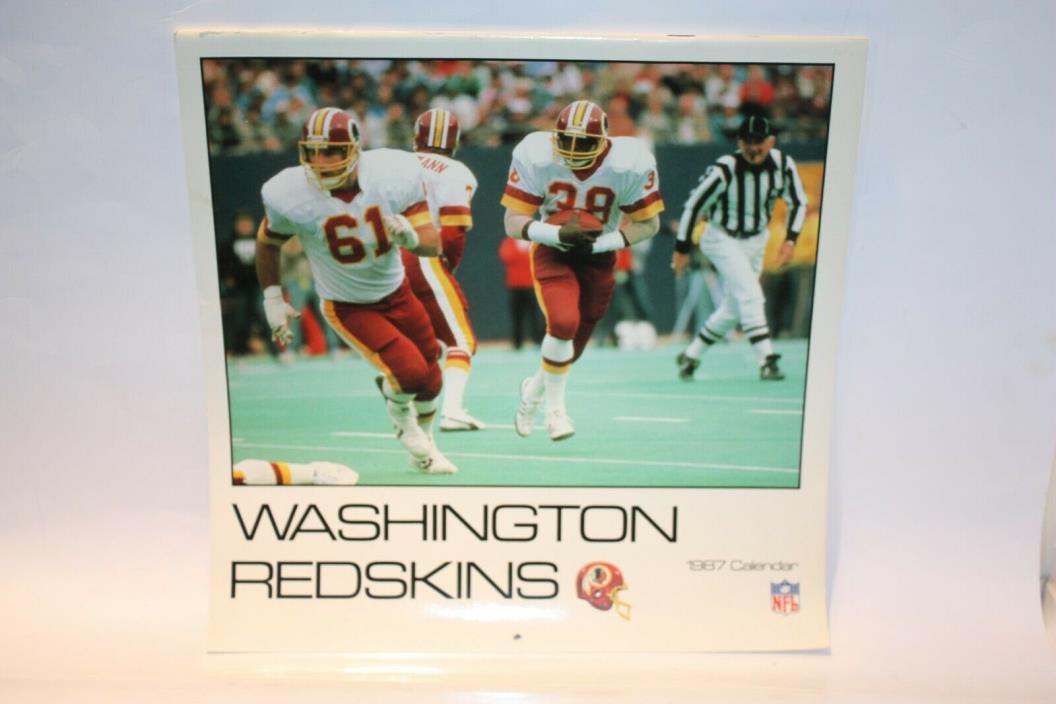 1987 Washington Redskins Calendar