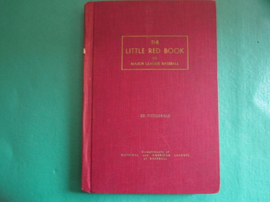 1952 Little Red Book Hard Cover Ed Fitzgerald